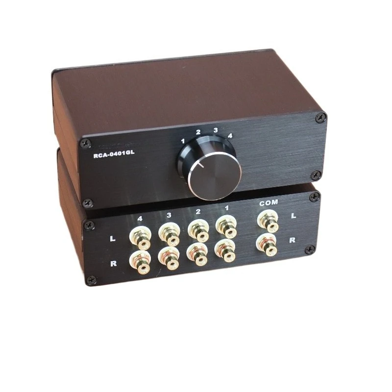 For Two-channel Audio Signal Switcher RCA Switcher, Signal Source Power Amplifier Switcher
