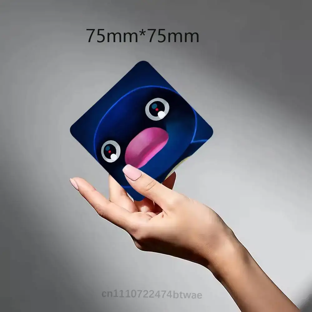 Noot Noot Pingu Meme Refrigerator Magnet Square Stickers Can Be Used To Personalize Are Ideal Keepsakes Or Gifts