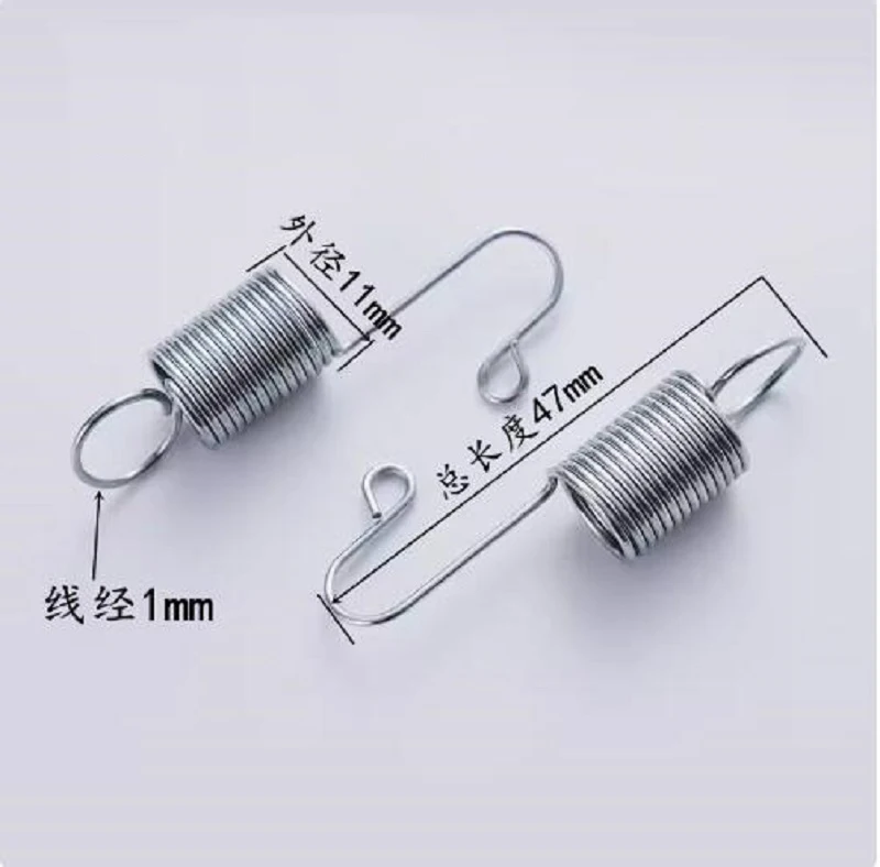 20pcs Vertical advertising display stand spring wire diameter 1.0mm length 47mm tension spring