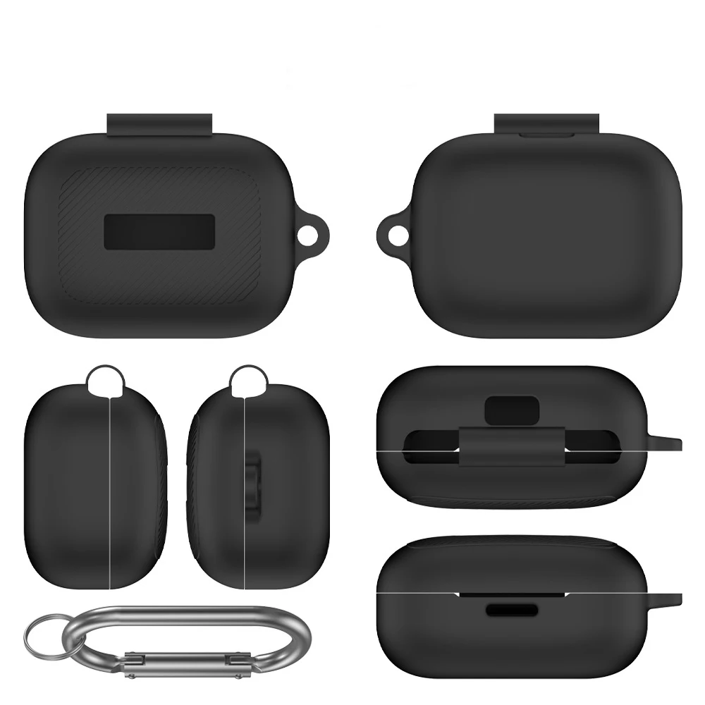 Soft Silicone Headphone Case, Charging Bin, Storage Bag, Earbud Acessórios, Fone de ouvido para EarFun Air Pro 4