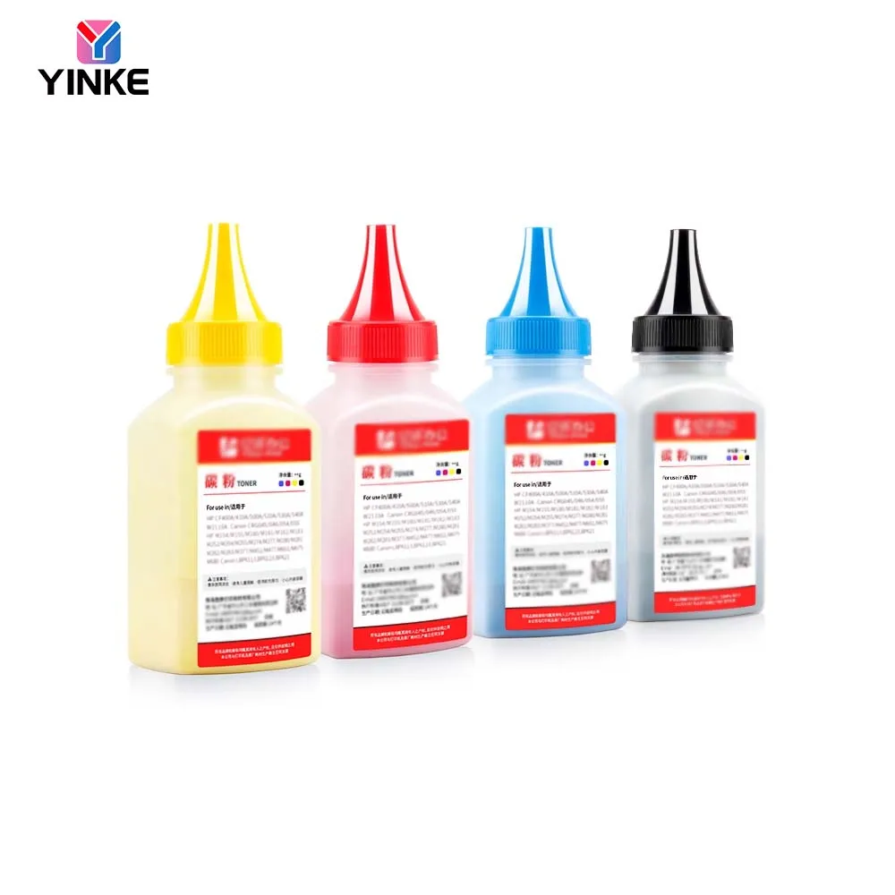 1Set/4pcs C230 Toner Powder For Xerox C230 C235 High Quality Compatible Color Toner Refill BK 60g CMY 40g 1500 Pages