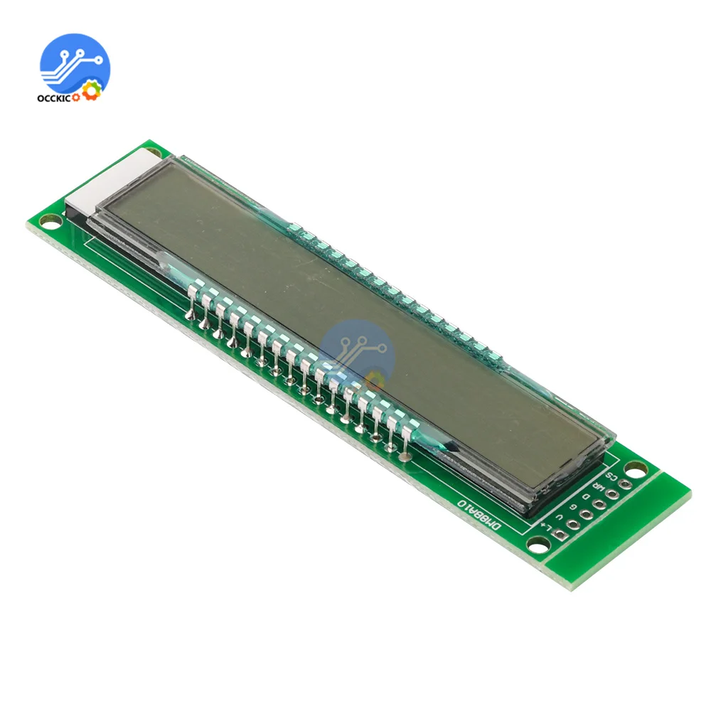 SPI LCD Display Module LED Module 10 Bit 16 Segment Module Digital Segment Tube With Blue Backlight TM1622 Chip DM8BA10