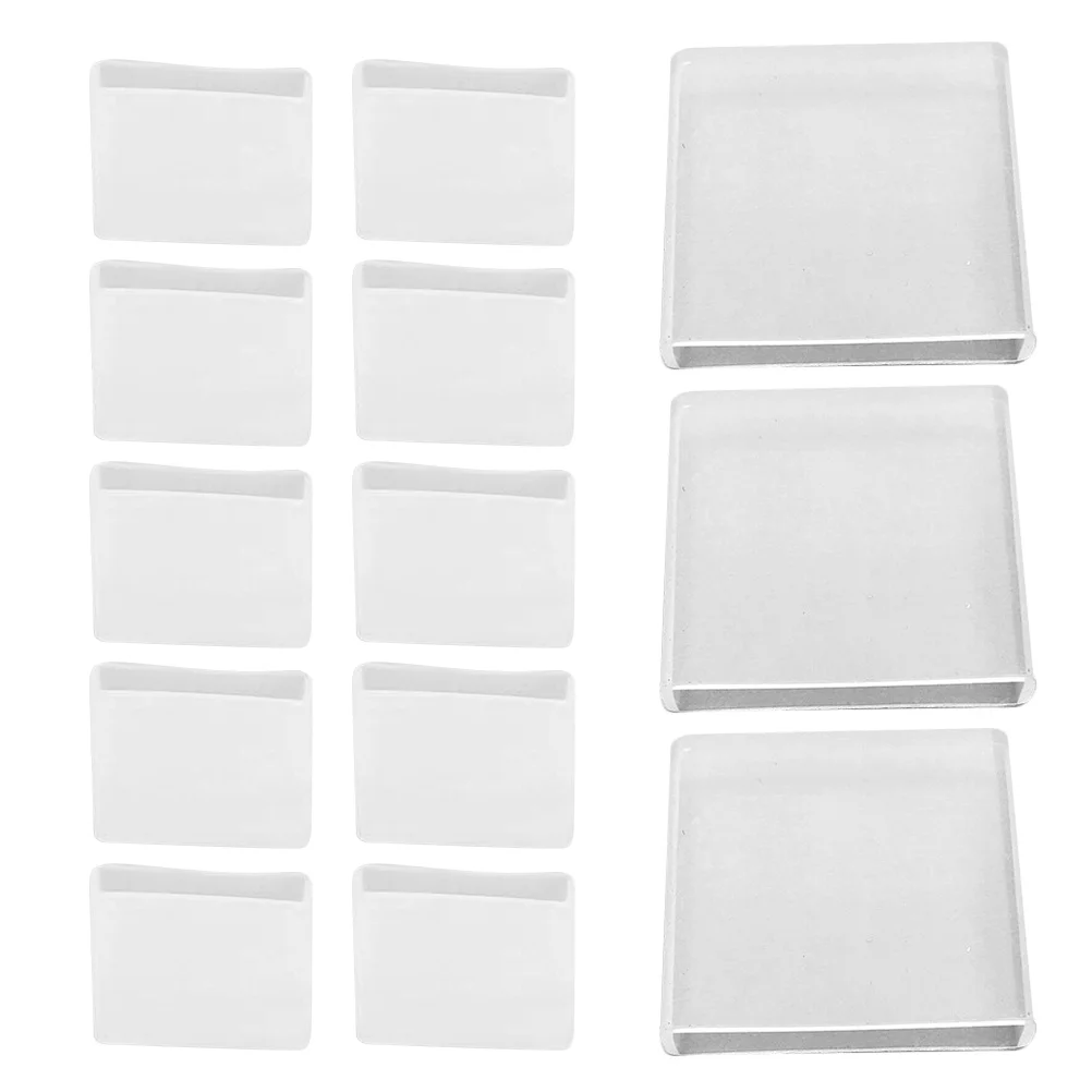 

50Pcs Transparent Silicone Pants Hanger Grips Non Slip Protective Covers Clothes Store Indoor Outdoor Standard Hangers Grips