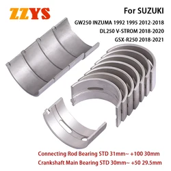 Connecting Rod Crankshaft Main Bearing for SUZUKI DL250 V-STROM 2018-2020 GSX-R250 GSXR250 GW250 INZUMA 2012-2018 DL GSXR GW 250