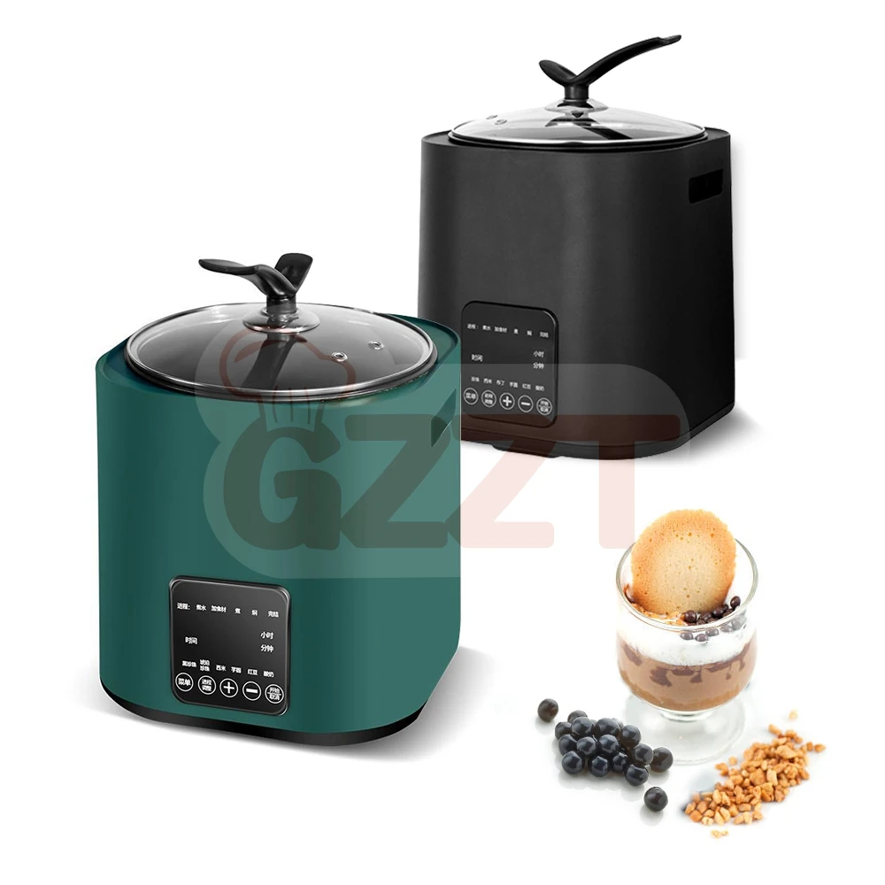 全自動タピオカクッカーボバパールクックマシンノンスティックパン 9L 1300 ワットパール調理ポットサゴ/パールクッカー