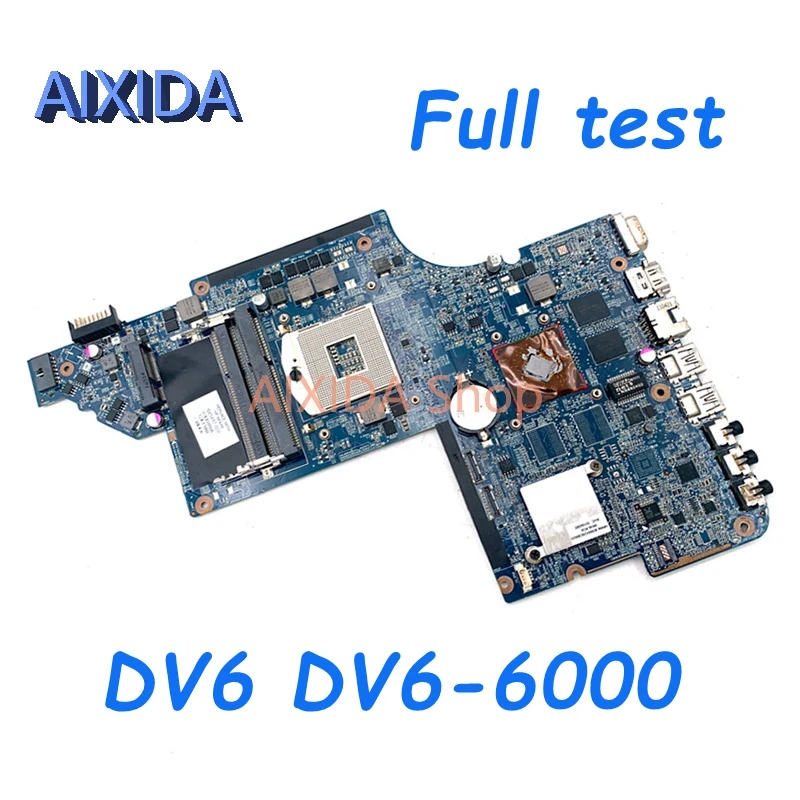 

AIXIDA 641487-001 659147-001 659149-001 665348-001 659998-001 LAPTOP MOTHERBOARD for HP DV6 DV6-6000 main board DDR3 HM65