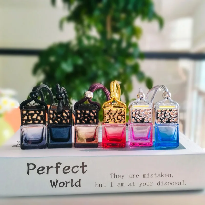 

10/30/50 шт. пустой автомобильный освежитель воздуха, подвесная стеклянная бутылка, автомобильные флаконы для духов, автофлакон с диффузором для духов для эфирного масла