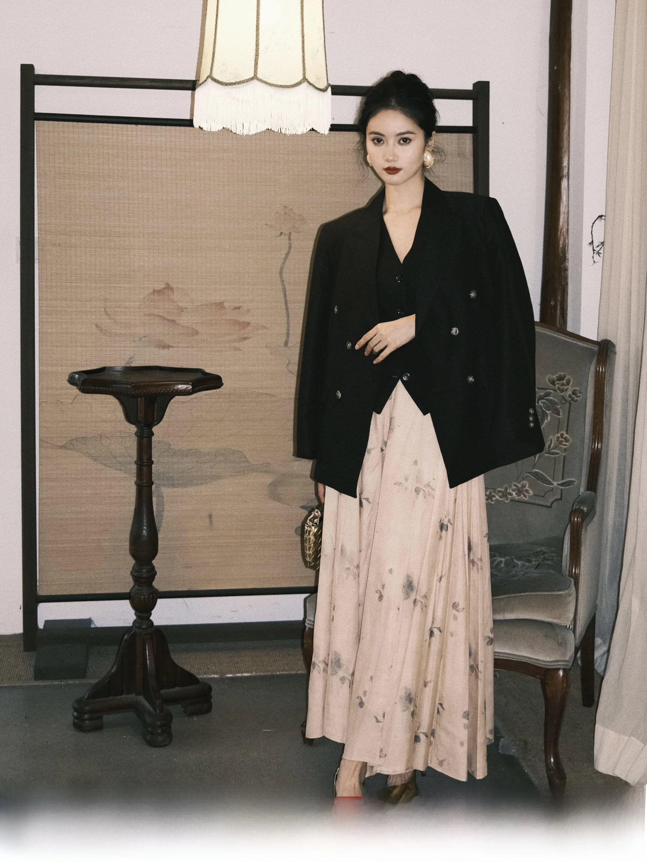 

TAIYANG, весна 2021, прозрачная шифоновая юбка с высокой талией, брюки Dra National Sle, полубодиные юбки Ele, женская мода