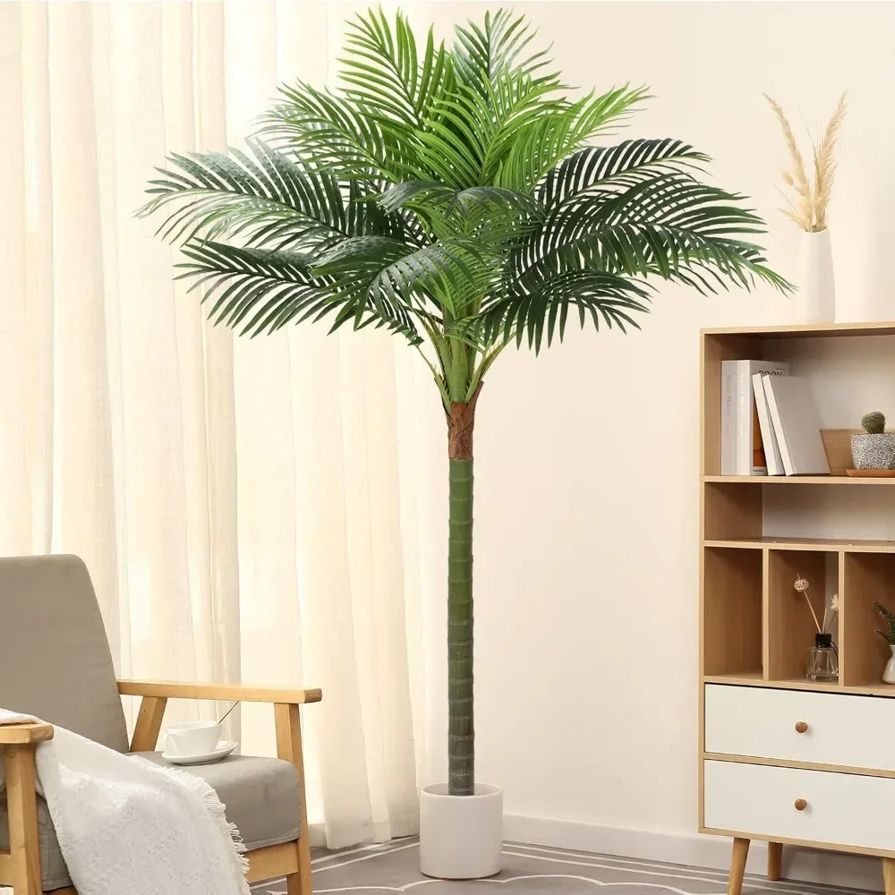 

For Tree Artificial Tropical Plant 6FT Tall Faux Plants Indoor Fake Floor Plants DecorativeArtificial Palm Trees for Home Decor