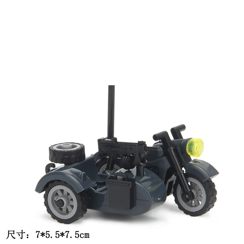 Weltkrieg Flugabwehrgeschütz Raketenartillerie Militär Armee Krieg Soldat MOC Modellbausatz Bausteine Spielzeug für Kinder – Detail 22