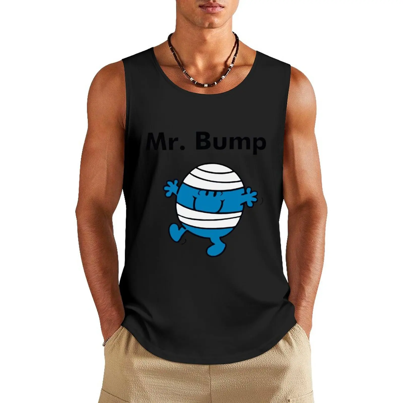 

Fashion Mr. Bump Tees Tank Top men clothes Men's sleeveless