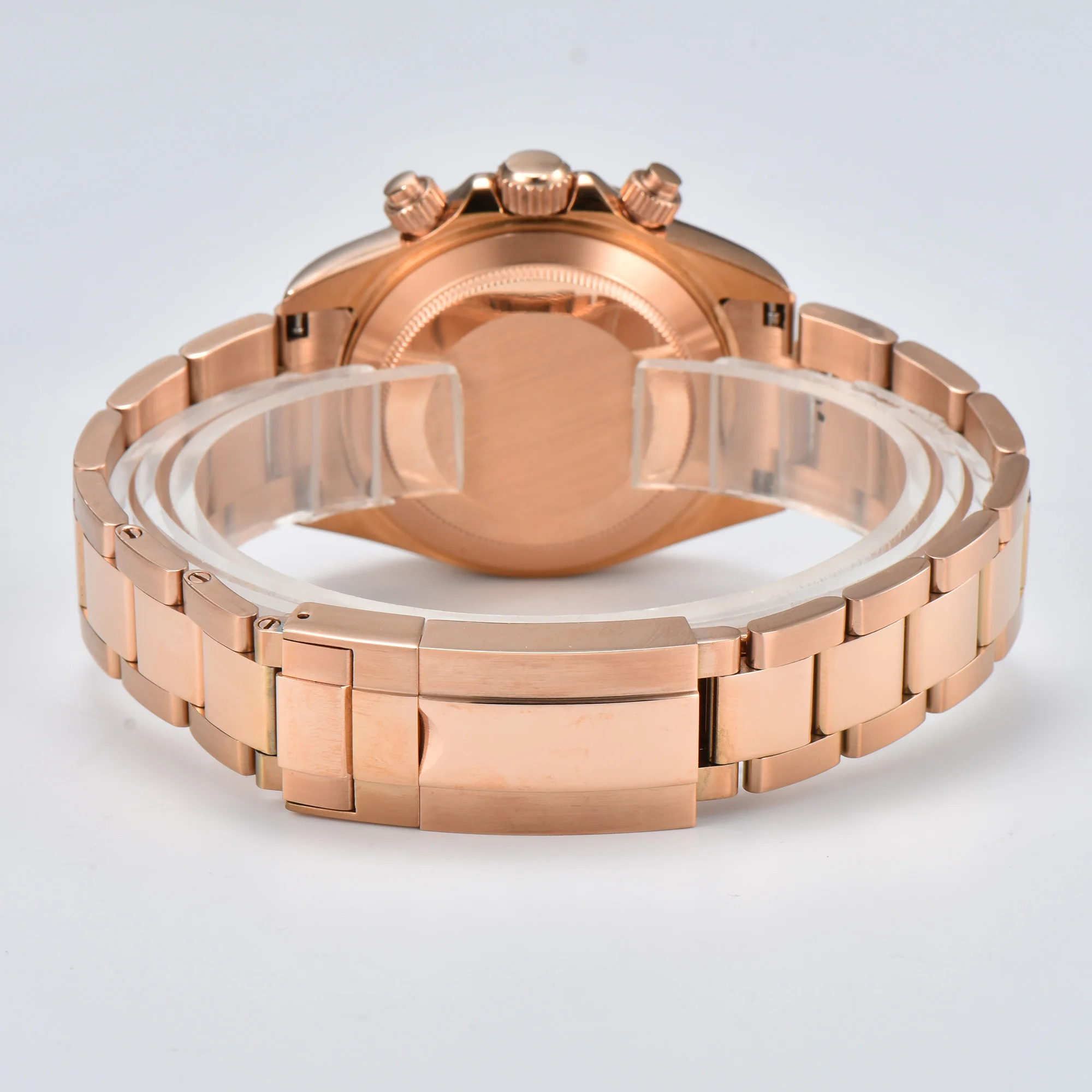 Jam Tangan 39.3Mm Vk63 Jam Tangan Kuarsa Pria Mewah Jam Tangan Tanggal Otomatis Pria 100M Jam Tangan Kasual Chronograph Kaca Safir Olahraga Pria VK63