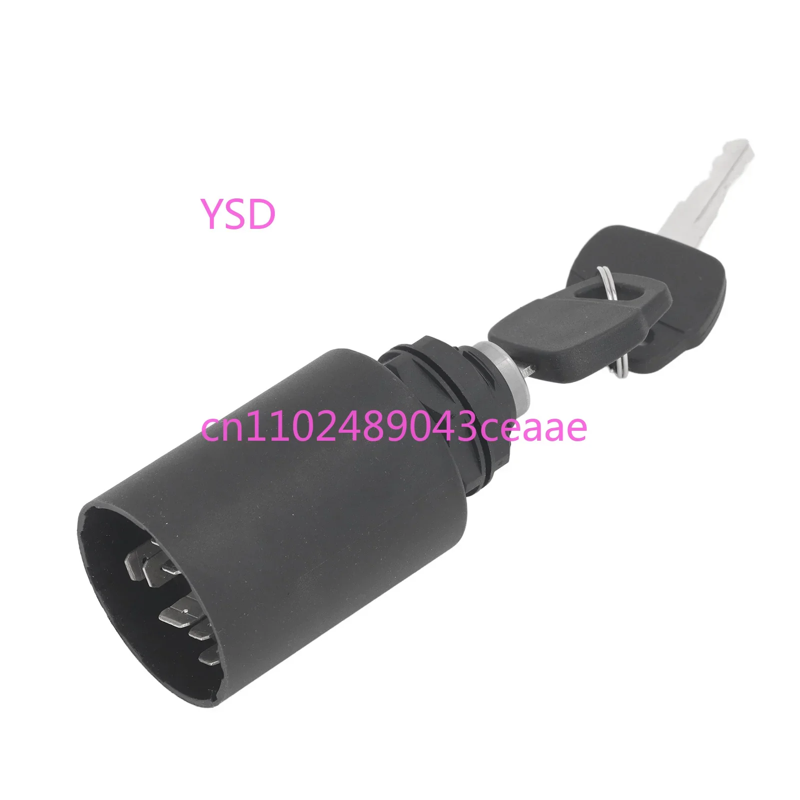 

2pcs Ignition Starter Switch 7915492632 Stainless Steel Forklift Key Replacement for Linde 1218 351 352 Series