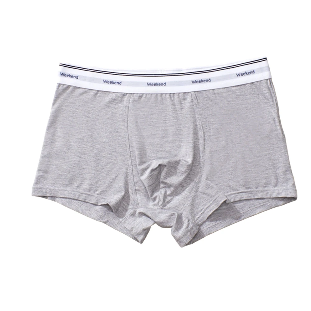 

Men Solid U Convex Pouch Lingeries For Man Trunks Boxer Shorts Sexy Accessories Underwear Flat Angle Breathable Men's Panties