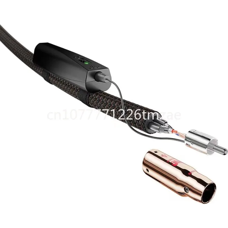 Cable de interconexión RCA analógico con carcasa