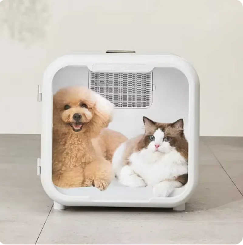 Automatic Smart Pet Hair Dryer Box, Household Pet Drying Box, Natural Wind Dog Hair Dryer Box, Fully Mute Noise Dog Dryers