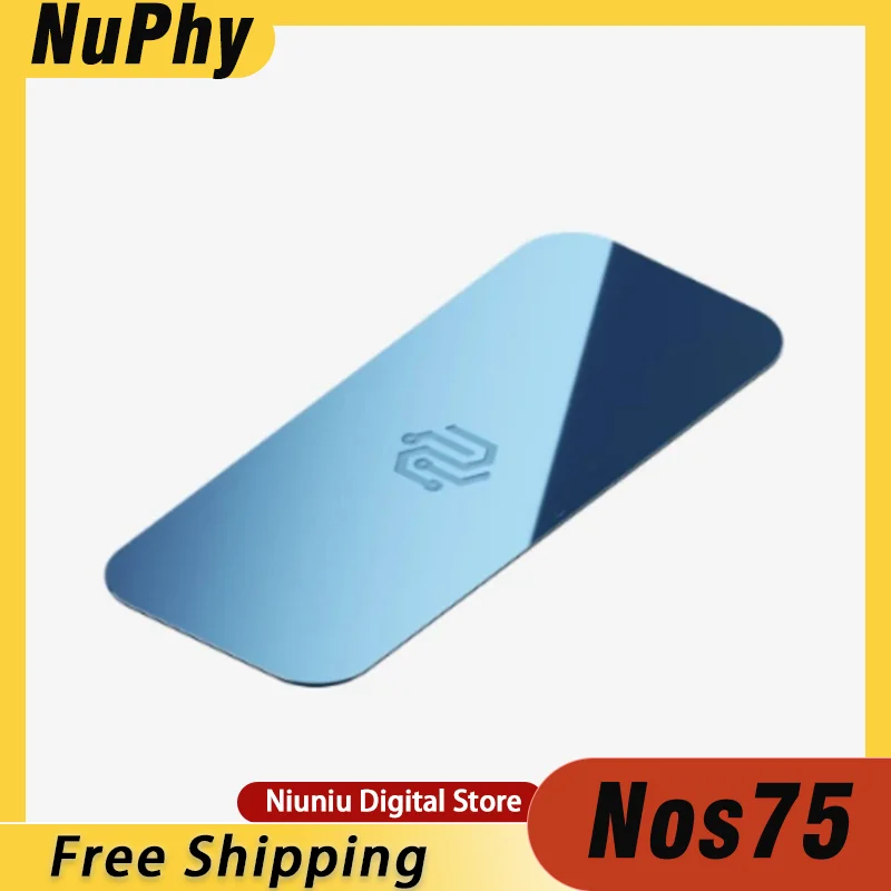 

NuPhy Mechanical Keyboard Low-Profile Plate Accessories Aluminum POM Composite Material CustomFitted NuPhy Air75/Mod75