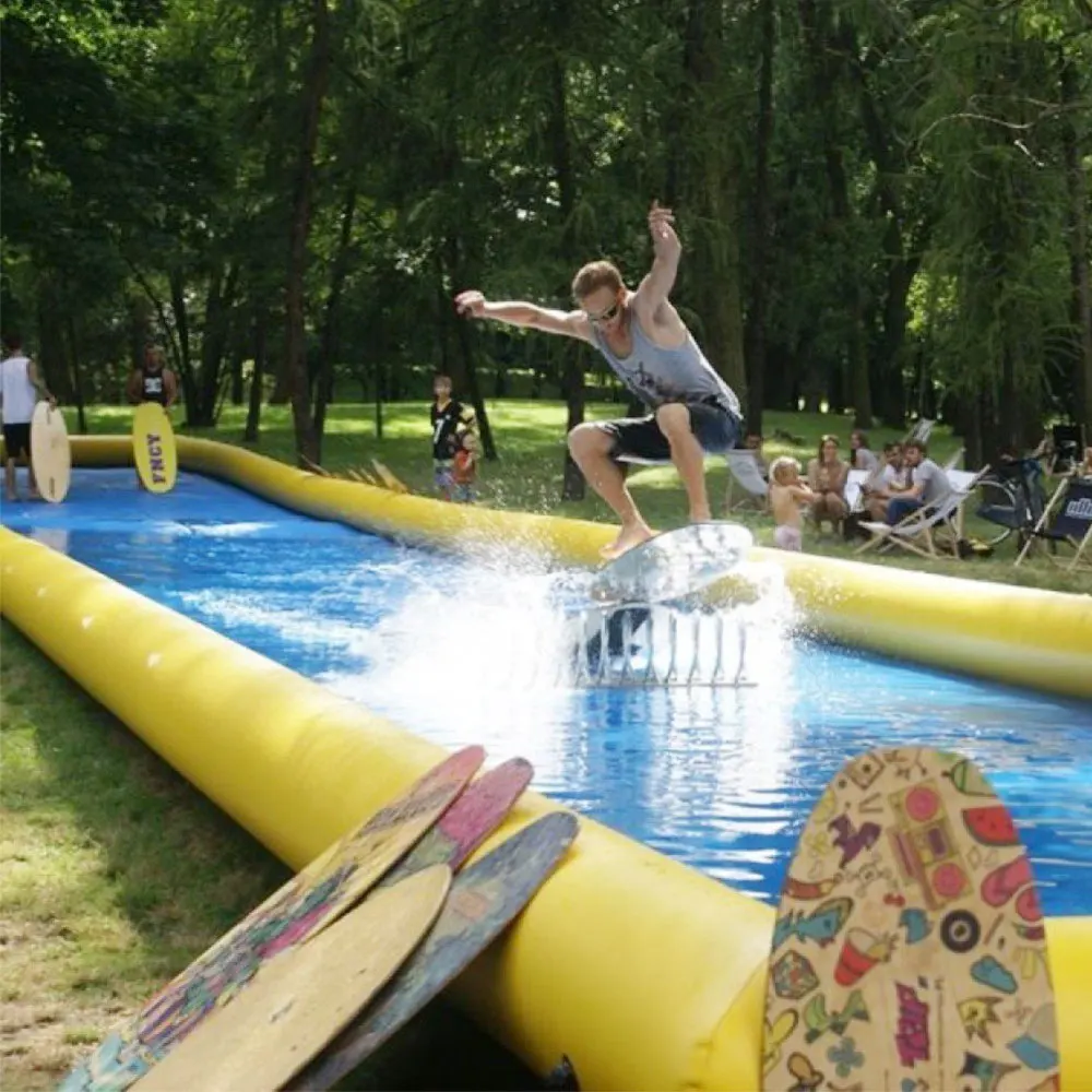 

Hot Sale Outdoor Sports Skimpool Inflatable Water Skimboard Inflatable Waterboard Pool For Adults And Kids