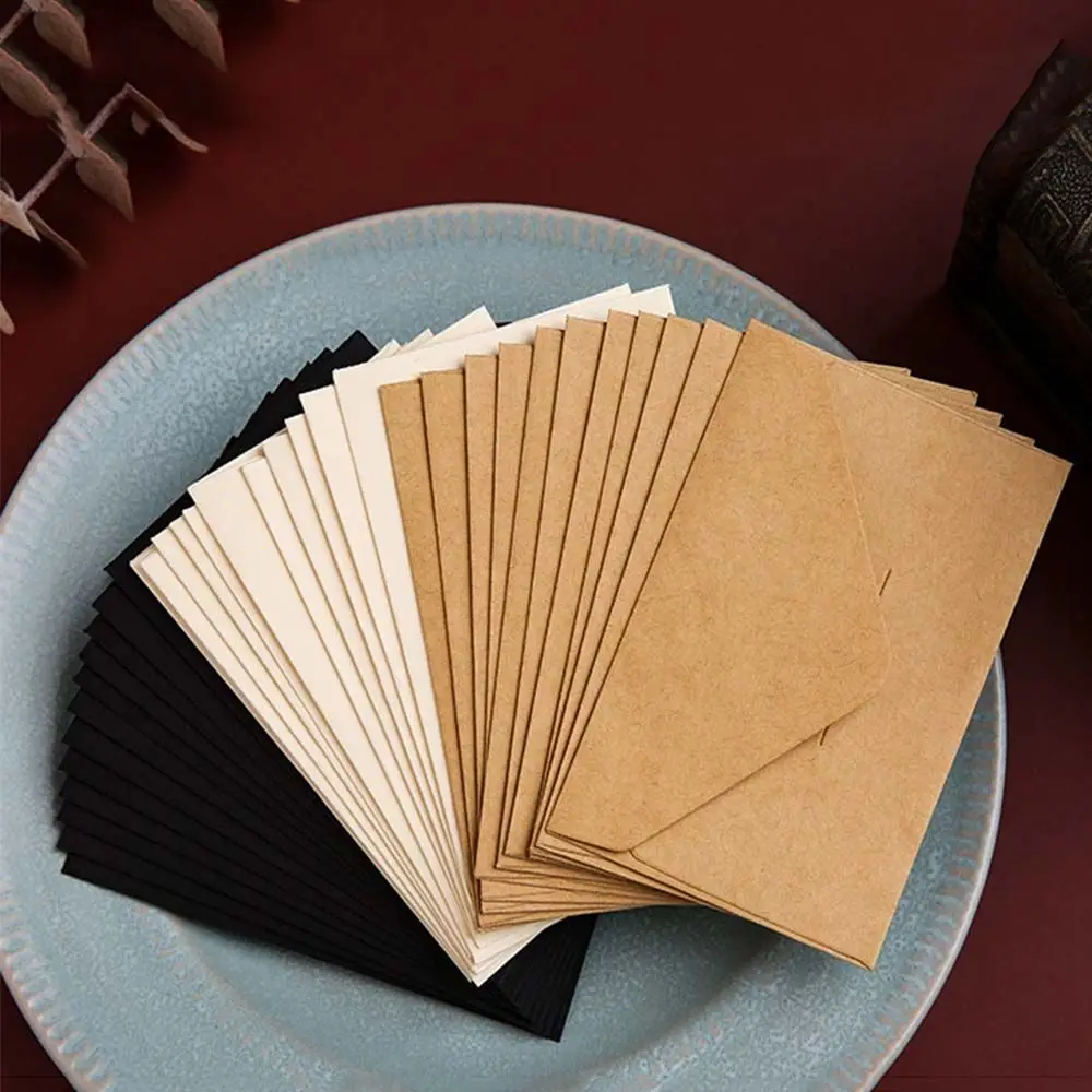 Cover Letter Paper Wedding Invitation Office Supplies Kraft Blank Envelope Small Paper Envelope Window Envelope Card Holder