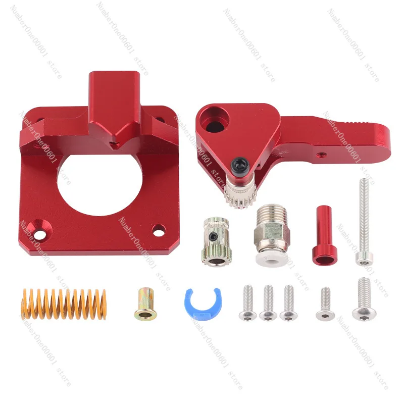 3D Printer Accessories Double Pulley Extruder Red CR-10S Pro Ender-3 BTech Feeder