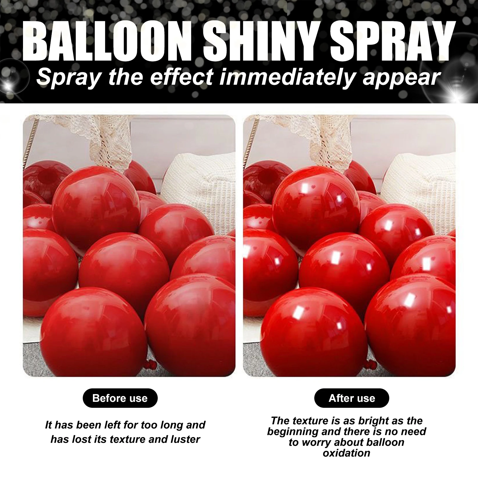 Balloon Shine Enhancer Spray I - Confetti Balloon Set 评论和价格