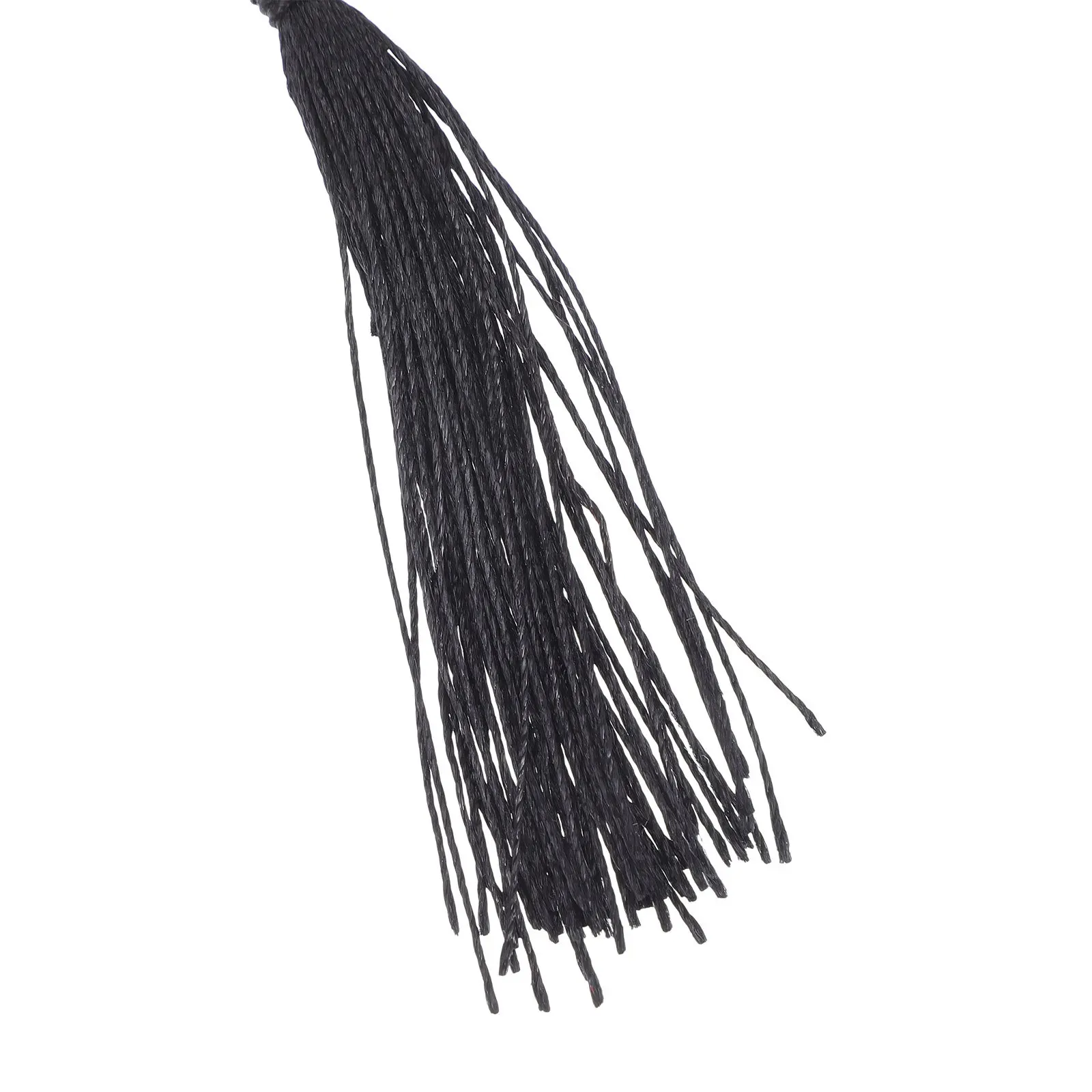 

12pcs Graduation Cap Drinking Straws Decorative For Party Beverage Coffee Cocktail Use Grad Seasonal Non-Woven Long Straws