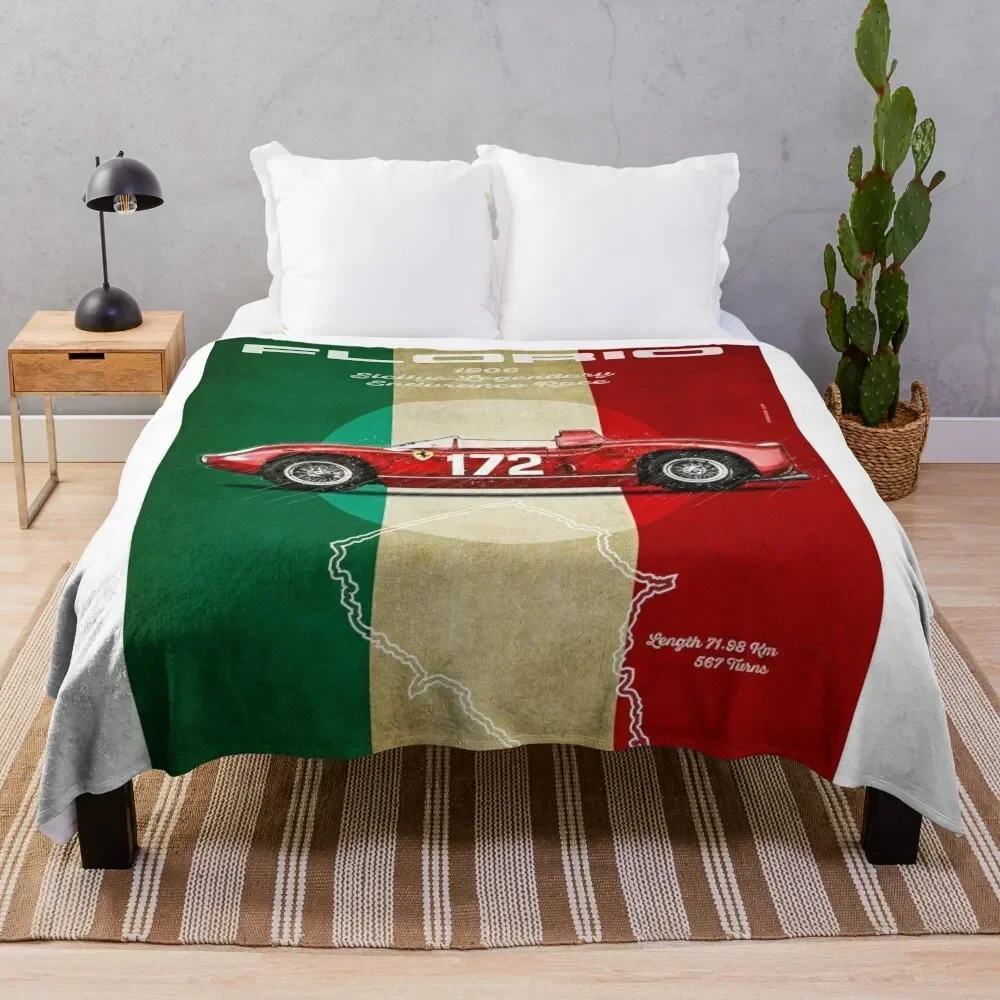 

Targa Florio Vintage Throw Blanket Air Conditioner Soft Blanket for Office Home
