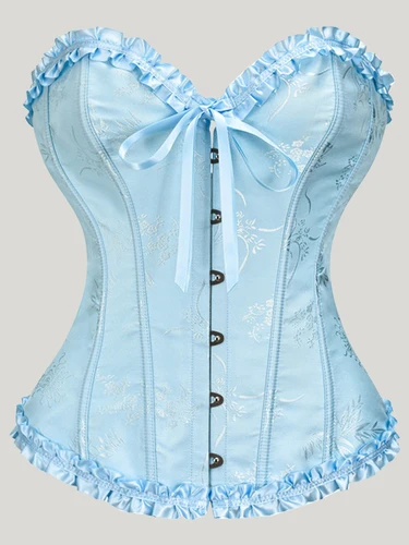 Imagen 1 del producto Corsé gótico sexy Top Overbust Bustiers y corsés correa de modelado corsé deshuesado control de barriga con cordones