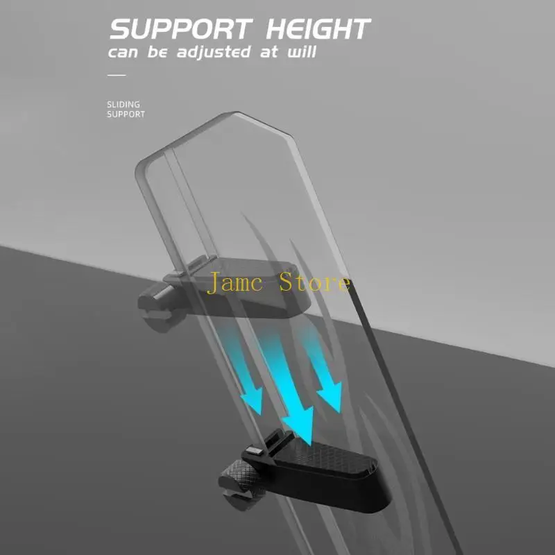 

LX0B 5V/3PIN ARGB Graphics Card Support Brace Vertical Adjustable Video Card GPU Holder Bracket for Desktops PC Computer