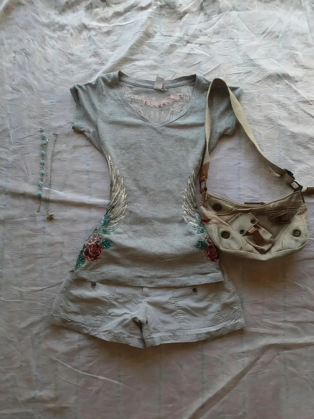 Y2k Aesthetic Flower Printing Vintage T-shirt Summer Harajuku Casual Punk Hottie Tops Streetwear Grunge Slim Cropped Chic Tees