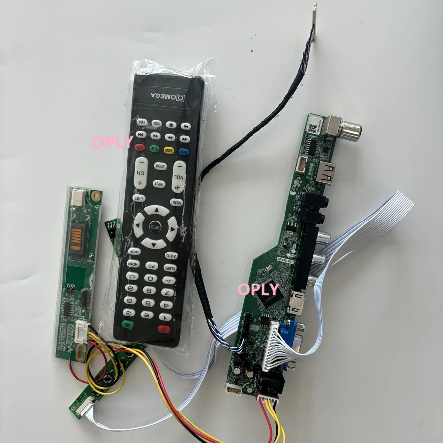 

HDMI-Compatible USB LCD LED TV Controller Board kit for N156B3-L02/L0B N156B3 AUDIO VGA AV 1366*768 anel screen monitor display