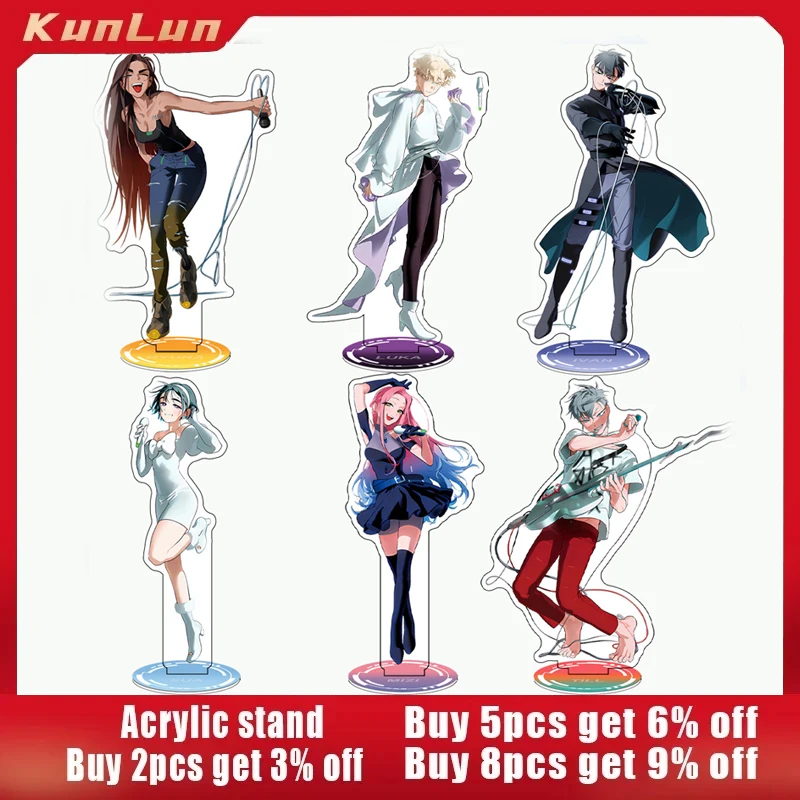 

Alien Stage Japanese Anime Peripheral Till/Ivan/Luka Acylic Stand Collectible Desk Ornament Creative Birthday Gift for Boyfriend