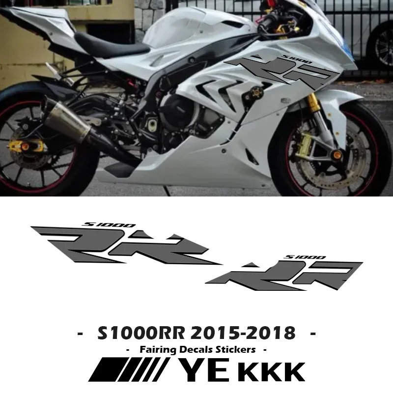 

For BMW S1000RR 2015-2018 Fairing Case Sticker Decal Customization S1000 RR Sticker Decal Custom Color