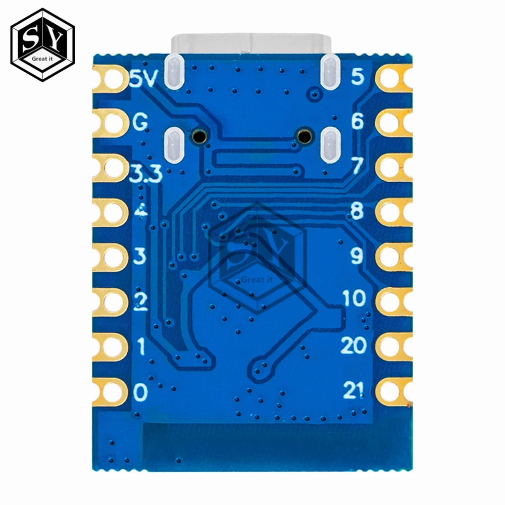 QIQIAZI für ESP32-C3 PRO Mini Entwicklungsboard,für ESP32-C3 PRO Mini Modul Onboard für ESP32-C3FH4 Chip WiFi Bluetooth für ESP-32 Entwicklungsplatine für Arduino