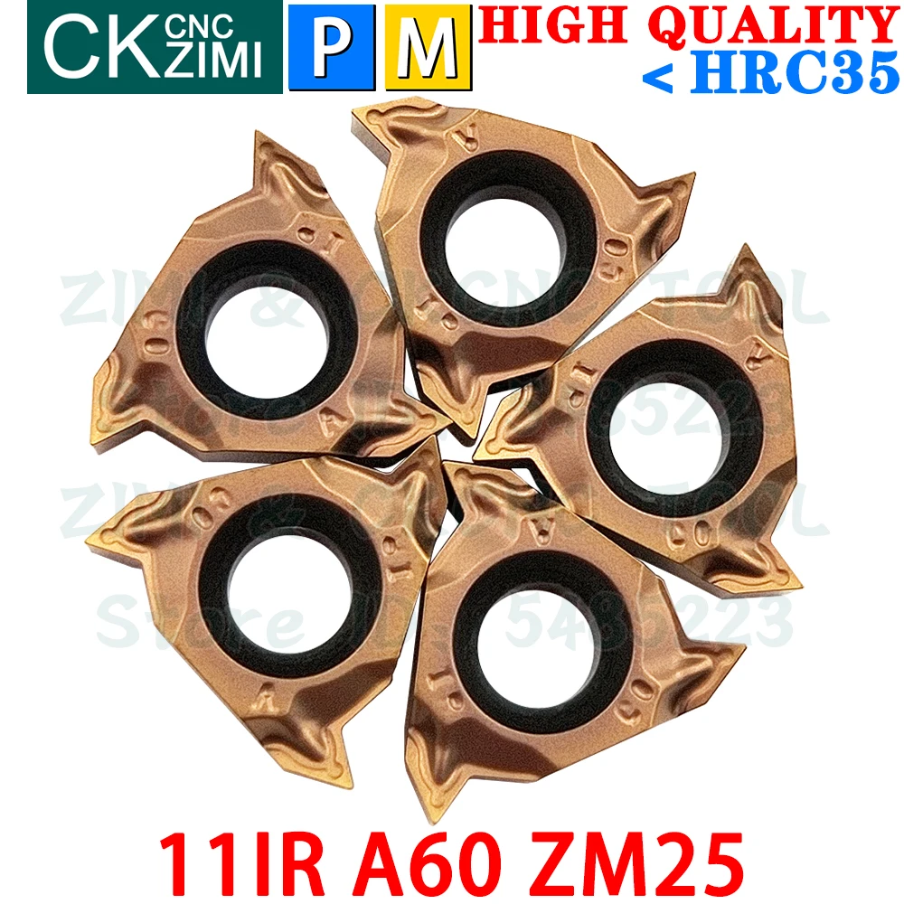 11IR A60 ZM25 มิลลิเมตรคาร์ไบด์แทรกกระทู้ภายในเกลียวเปลี่ยนแทรกเครื่องมือCNCเครื่องกลโลหะกลึงเครื่องมือ SNL SNR SER SEL