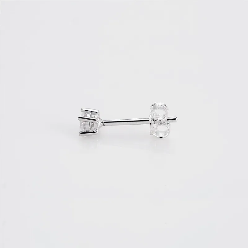 10pcs S925 Sterling Silver Earring Backs Replacements Butterfly Stopper Hypoallergenic Safety Locking Plug Earring DIY Accessory