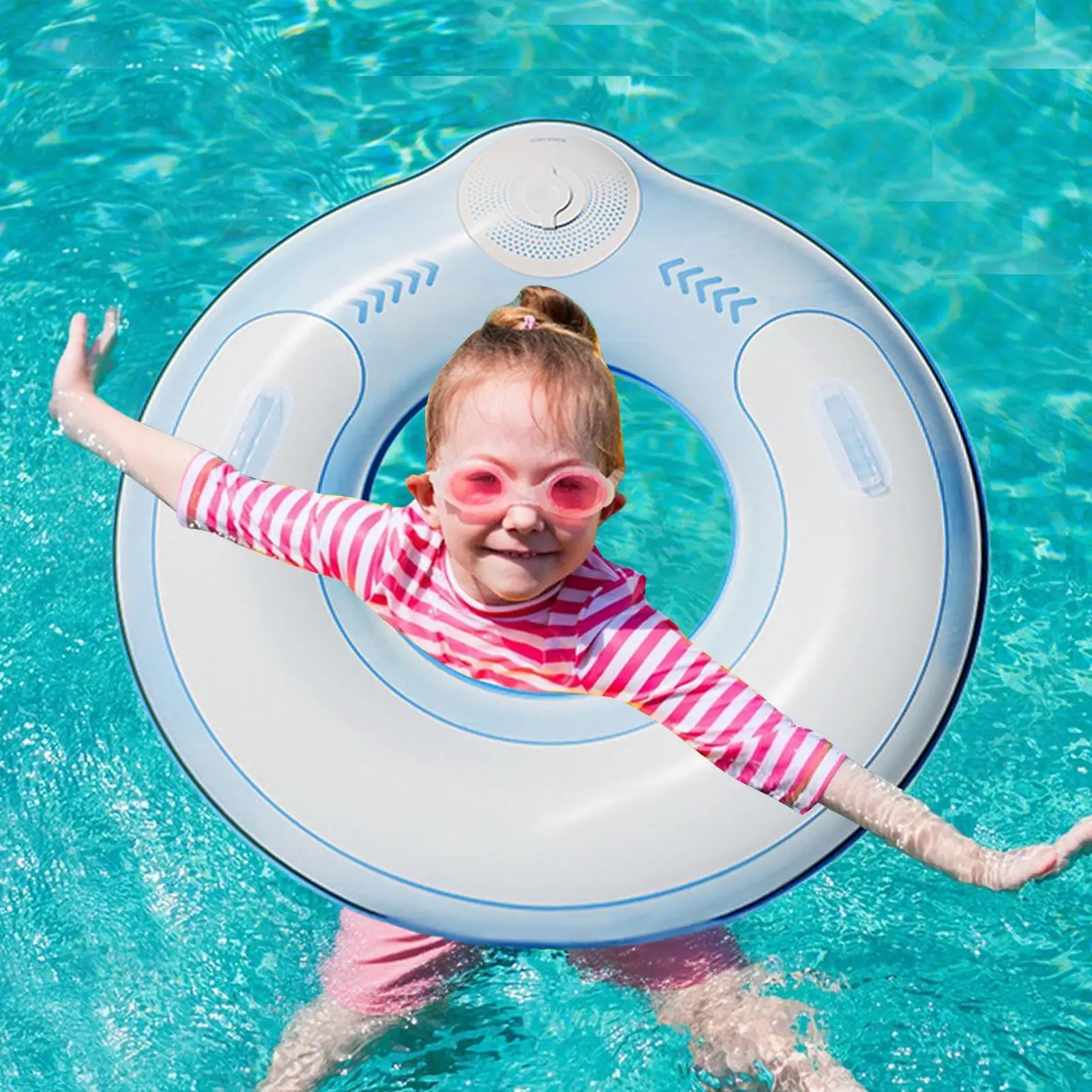 Flotadores inflables para piscina, flotador de piscina de tubo, suministros de entrenamiento de agua inflables para juegos de verano, viajes de vacaciones al aire libre