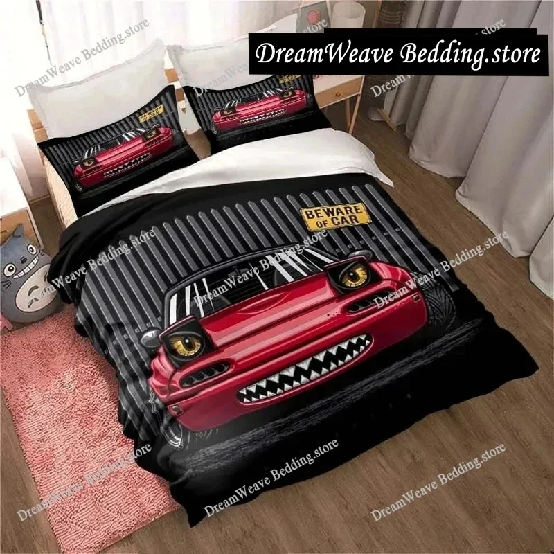 

Miata MX-5 NA Racing Cartoon Jdm Car Drift Bedding Set,Duvet Cover Bed Set Quilt Cover,King Queen Twin Size Boys Girls Adults