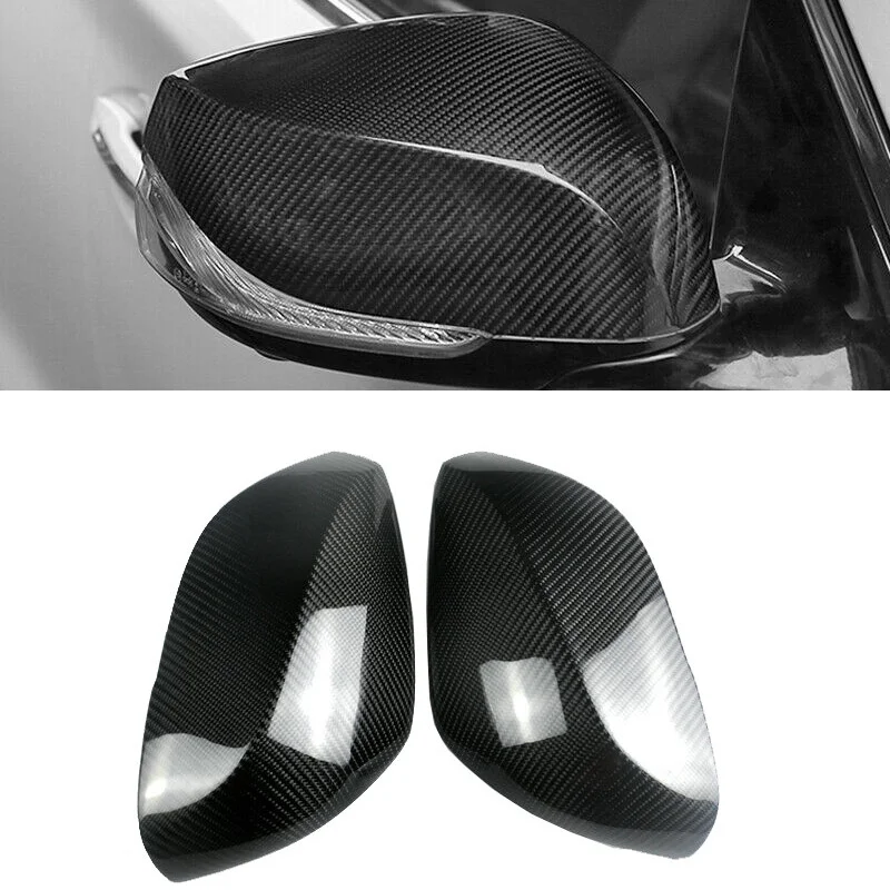 

Real Carbon Fiber Mirror Cover 1Pair For Infiniti QX30 Q50 Q60 Q70