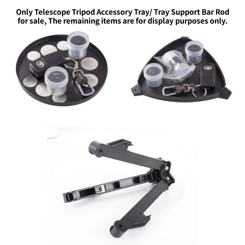 1pc tripé de telescópio acessório bandeja/bandeja barra de suporte haste para telescópio celestron astromaster