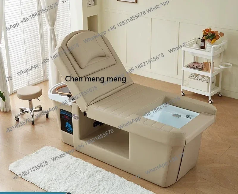 D178   High-end intelligent electric lifting head foot massage foot bath sofa integrated bed foot massage bed