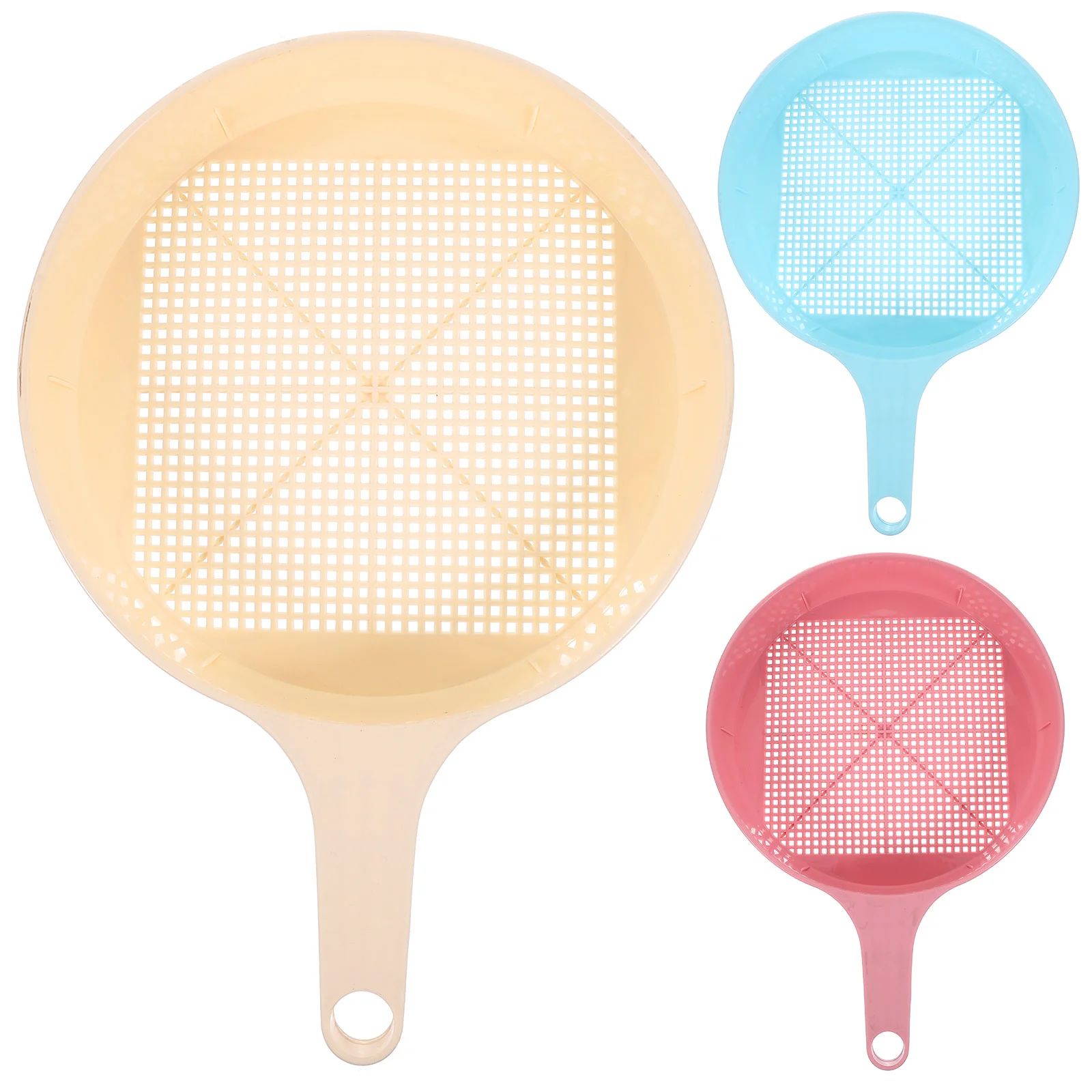 3 قطعة غربال التربة شبكة بلاستيكية حديقة أداة لتصفية الحجارة السماد غربلة خفيفة الوزن دائم البستنة الملحقات #4