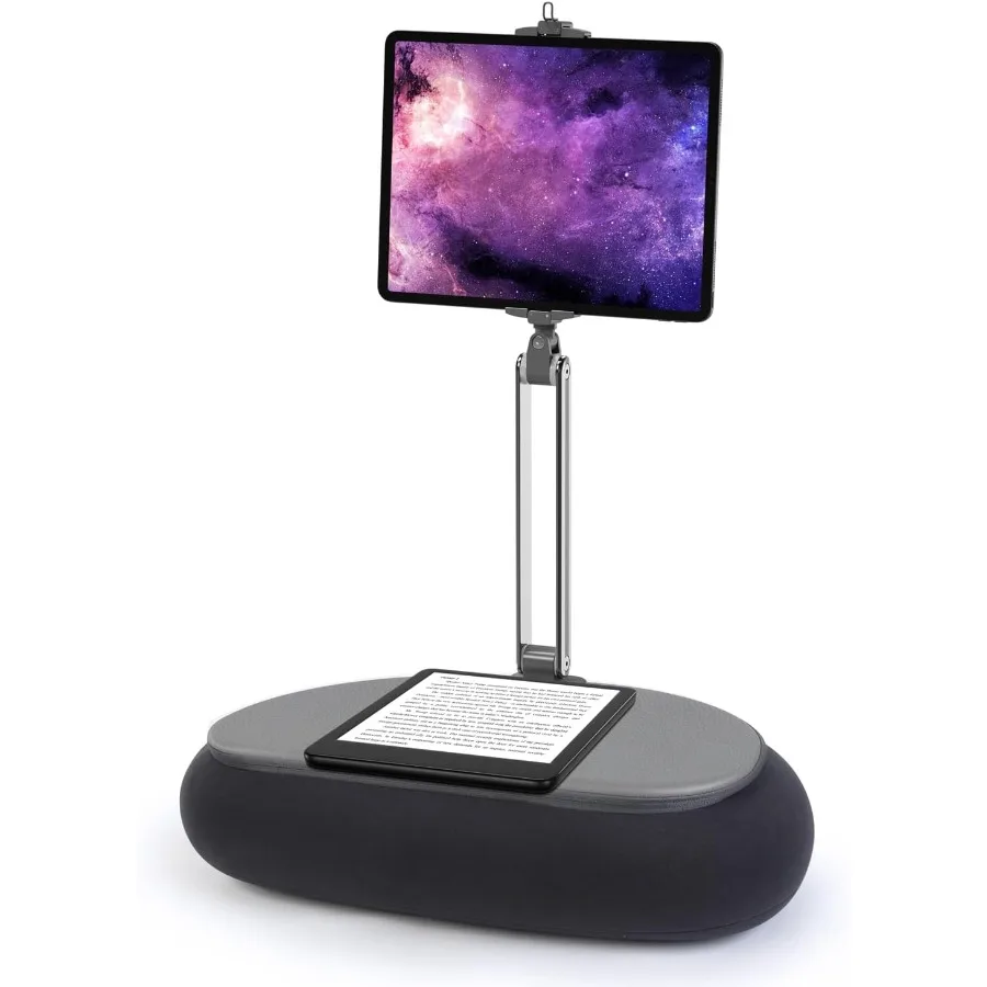 

elitehood 18 inch iPad Holder Stand for Bed Adjustable Kindle Pillow Stand for Reading in Bed Tablet Pillow for Lap Compatible