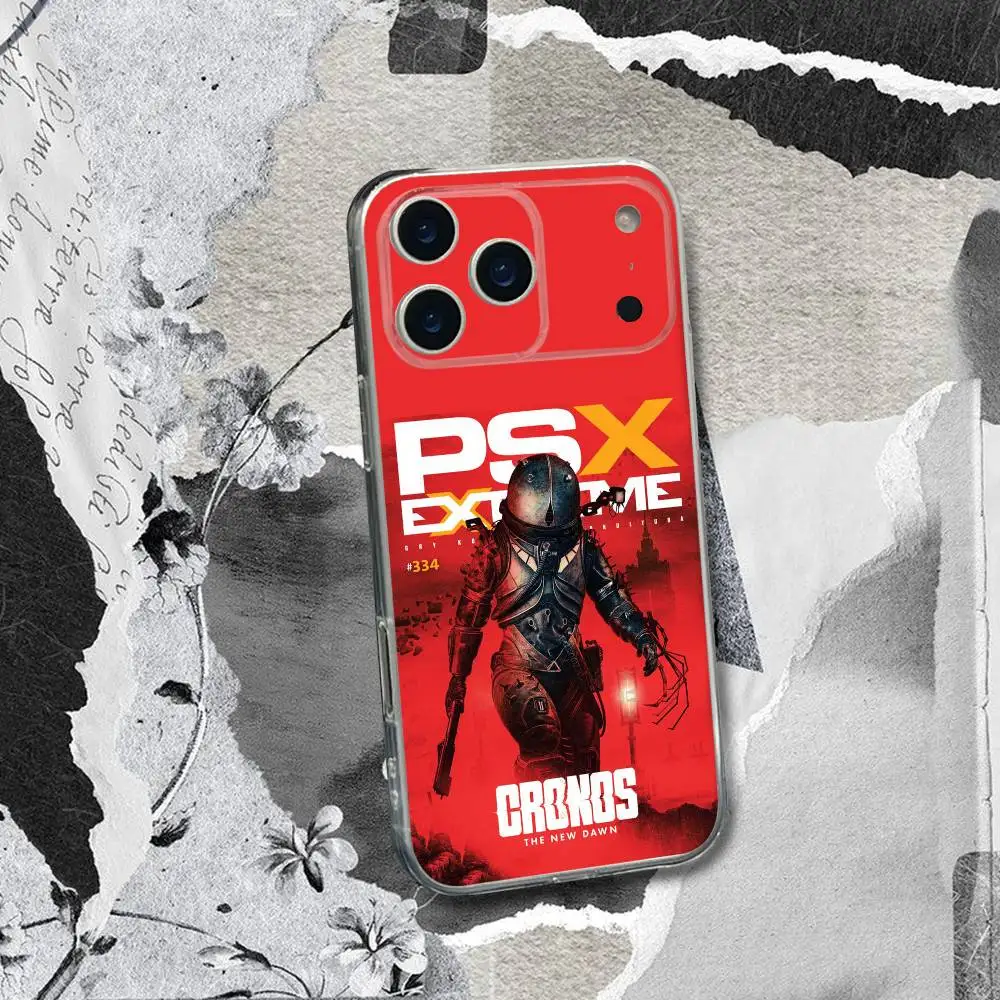 C-Cronos The New Dawn  Phone Case For iPhone 17,16,15,14,13,12,11 Pro,Max,Plus,X,XS,XR,SE4,E Mini Transparent Soft Cover