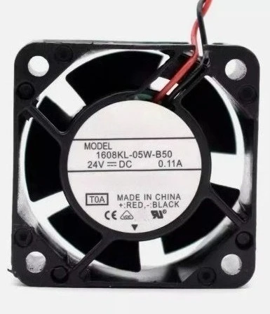 

Brand New 1PCS 1608KL-05W-B50 4020 DC24V 0.11A 2-wire silent cooling fan Expedited shipping