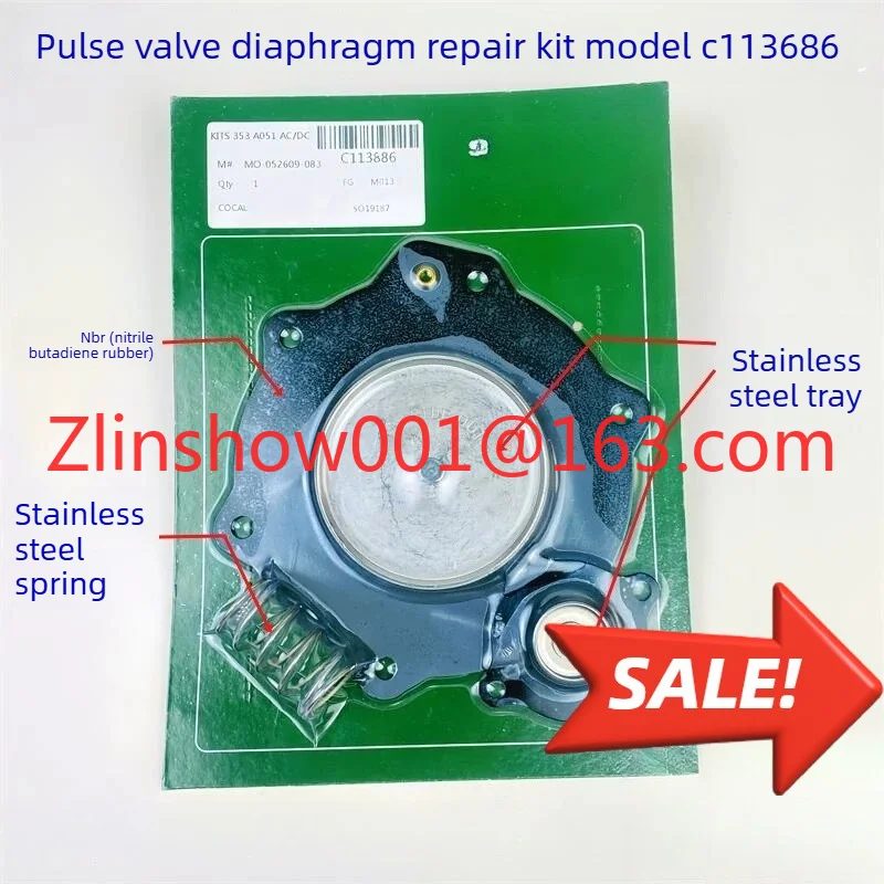 Dust Pulse Valve Diaphragm, Repair Kit C113444 C113443 C113827 C113686 C11368