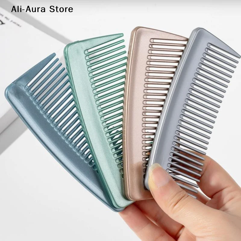 1Pcs Wide Tooth Comb, Portable Height Fixed Hair Styling Tool, For Travel, Durable & Easy Grip Design