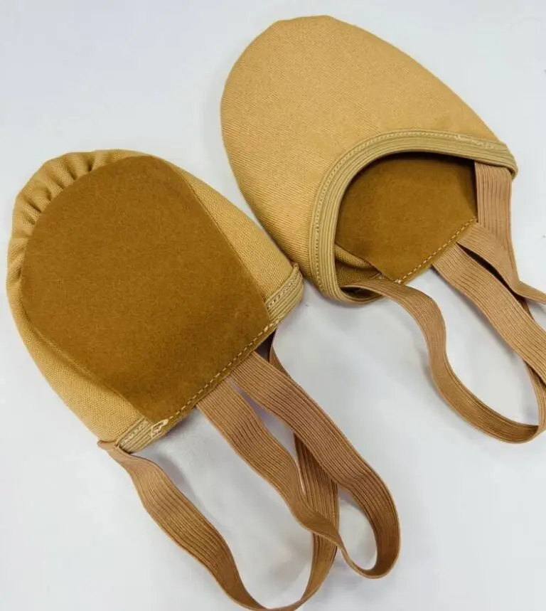 

Professional Ballet Shoes Leather Soft Sole Rhythmic Gymnastic Shoes Half-Covered Dance Shoes Girls