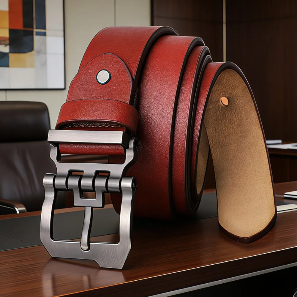 

Fashion 110-165cm Plus Large Size Belts Adjustable Casual Men's Formal Waistband Leisure Faux Leather Belts Gifts