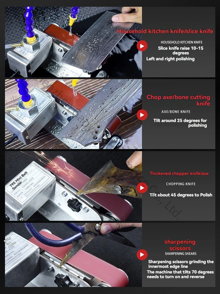 Knife Sharpening Artifact Water-cooled SharpenFully Automatic Small Electric Mini Household Water Special for Knife Sharpening